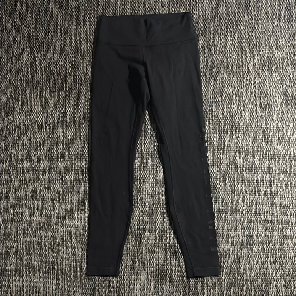 Lululemon Wunder Under Legging High Rise Tight Full-On Luon 28" limited SPELLOUT
